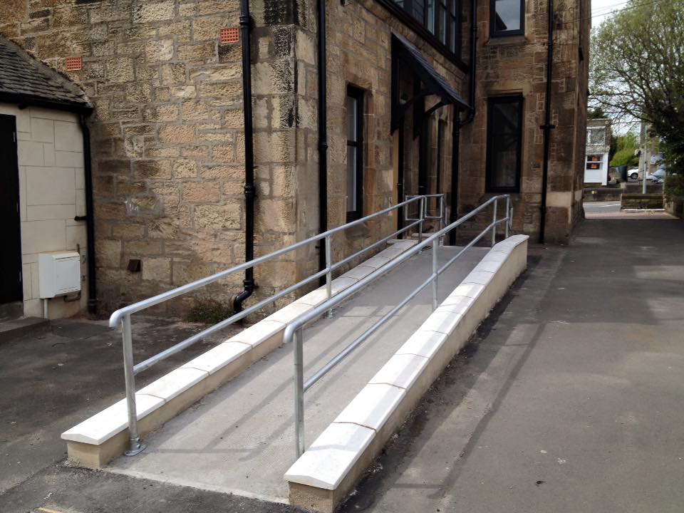 Wheelchair ramps in Edinburgh, Glasgow and Lanarkshire